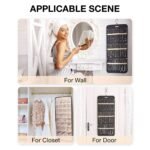 Hanging Jewelry Organizer Storage Roll - Image 8
