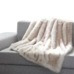 Heavy Faux Fur Throw Blanket ?C Assorted Styles