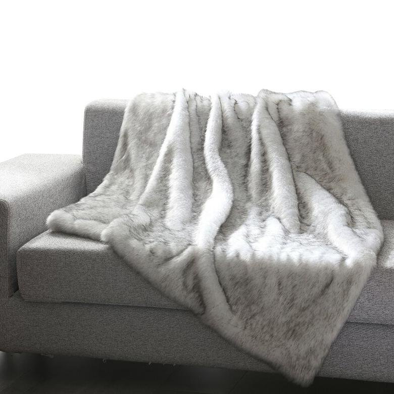 Heavy Faux Fur Throw Blanket ?C Assorted Styles - Image 7