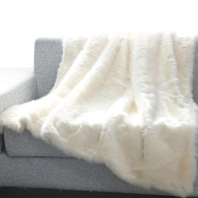Heavy Faux Fur Throw Blanket ?C Assorted Styles - Image 10