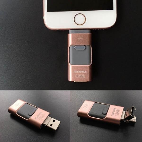 iFlash USB Drive for iPhone, iPad & Android - Assorted Sizes - Image 7