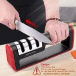 Knife Sharpener Professional Ceramic Tungsten Kitchen Sharpening System Tool - Image 4