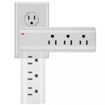 LAX Multi-Charging Tower Surge Protector 9 Outlet and 2 USB Ports - Image 5