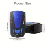 Long Range Car Detection System,City/Hwy Speed Alarm & POP Fast Scan, Automatic 360?? Detection With Voice Prompt - Image 7