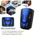 Long Range Car Detection System,City/Hwy Speed Alarm & POP Fast Scan, Automatic 360?? Detection With Voice Prompt - Image 4