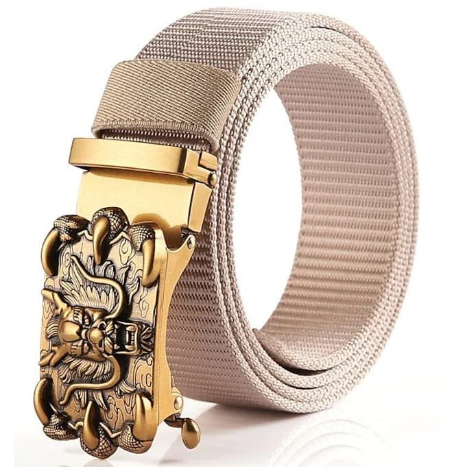 Men's Belt Faux Leather Tactical Belt - Image 7