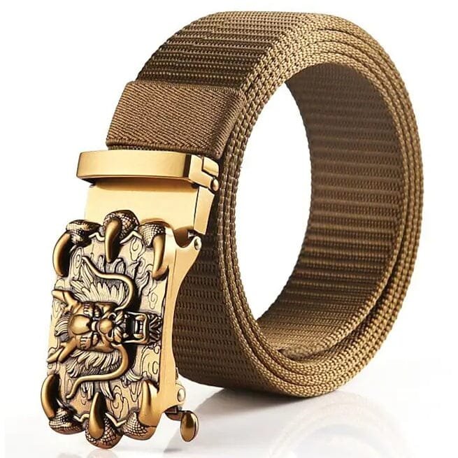 Men's Belt Faux Leather Tactical Belt - Image 6