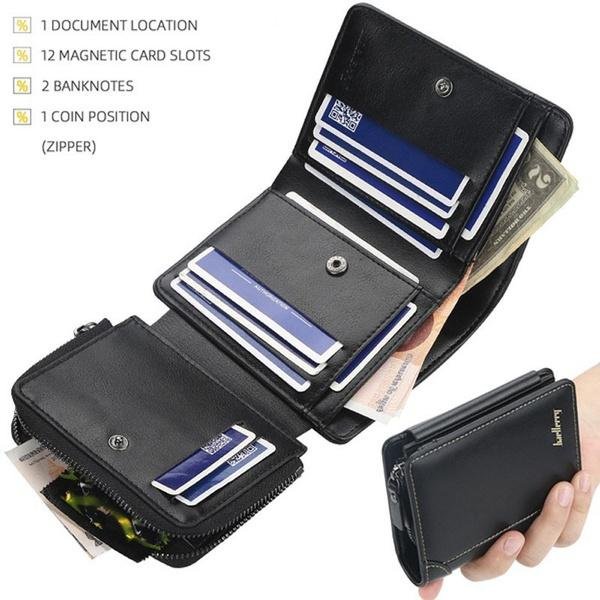 Men's Bifold Stylish Wallet - Image 9