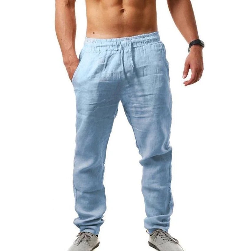 Men's Casual Breathable Straight Pants - Image 2