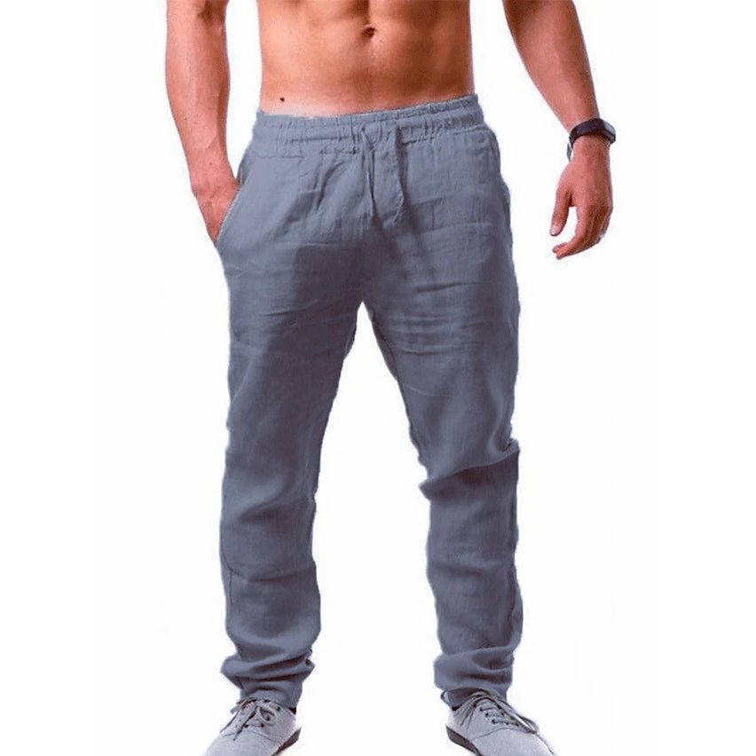 Men's Casual Breathable Straight Pants - Image 3
