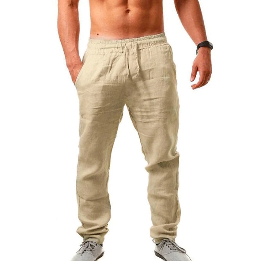 Men's Casual Breathable Straight Pants - Image 4