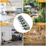 Mop Holder Wall Mount Hanger Organizer Storage - Image 14