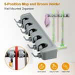 Mop Holder Wall Mount Organizer - Image 10