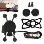 Motorcycle Handlebar Mount Holder with USB Charger - Image 10