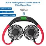 Neck Hanging Fan Hand Free Portable - Image 6