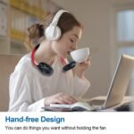 Neck Hanging Fan Hand Free Portable - Image 11