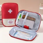 2-Pack: Portable Medicine Storage Bag Camping Emergency First Aid Kit Organizer - Image 9