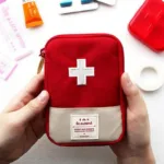 2-Pack: Portable Medicine Storage Bag Camping Emergency First Aid Kit Organizer