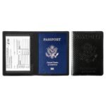 Passport Holder with Vaccination Card Protector - Image 9