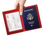 Passport Holder with Vaccination Card Protector - Image 2