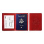 Passport Holder with Vaccination Card Protector - Image 13