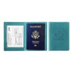 Passport Holder with Vaccination Card Protector - Image 11