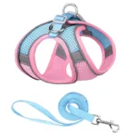 Reflective Dogs Harness with Leash Adjustable Harness Vest Breathable Collars - Image 8