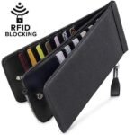 RFID Blocking Bifold Multi Card Case Wallet - Image 9