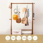 Rotatable Metal Purse Hanger Organizer - Image 5