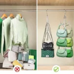 Rotatable Metal Purse Hanger Organizer - Image 6