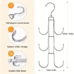 Rotatable Metal Purse Hanger Organizer - Image 2