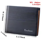 Short Wallet Multifunction Vintage Credit Card Holders - Image 5