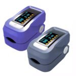 Simple Finger Pulse Oximeter Blood Pressure Monitor Heart Rate Portable