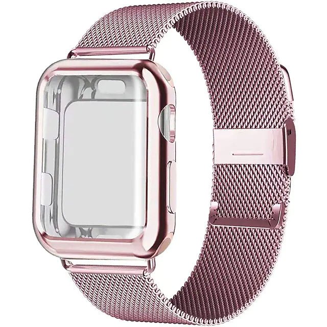 Stainless Steel Adjustable Wrist Strap with Screen Protector - Image 3