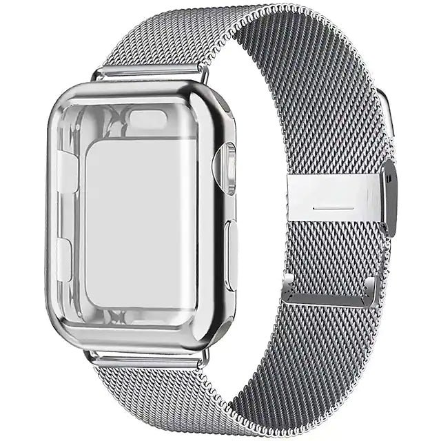 Stainless Steel Adjustable Wrist Strap with Screen Protector - Image 4