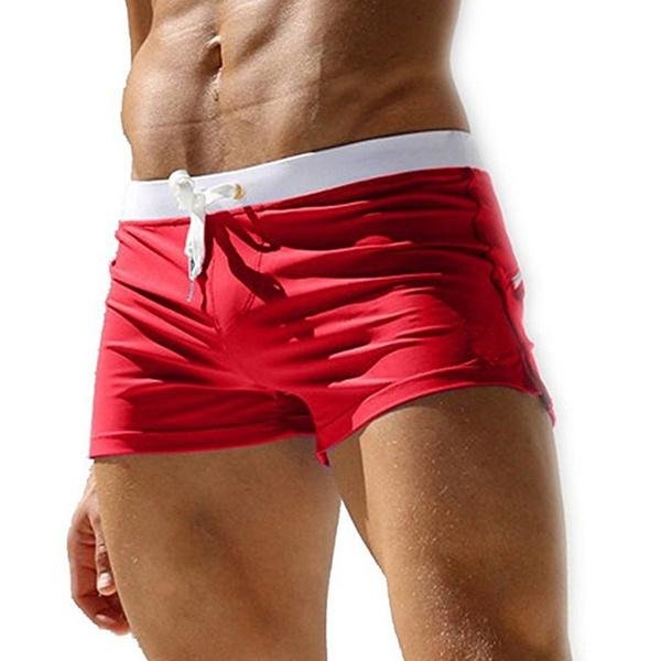 Summer Men Fashion Swimwear Swimming Trunks - Image 2
