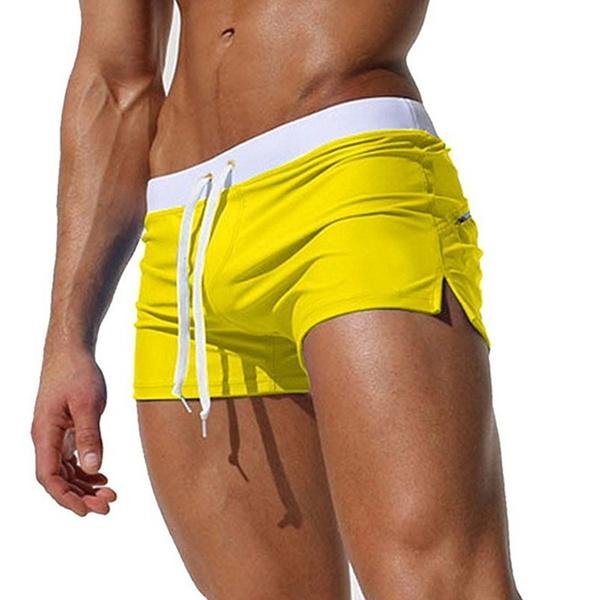 Summer Men Fashion Swimwear Swimming Trunks - Image 4