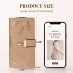 Sweet Cute Women's Long Leaf Bifold Wallet - Image 28