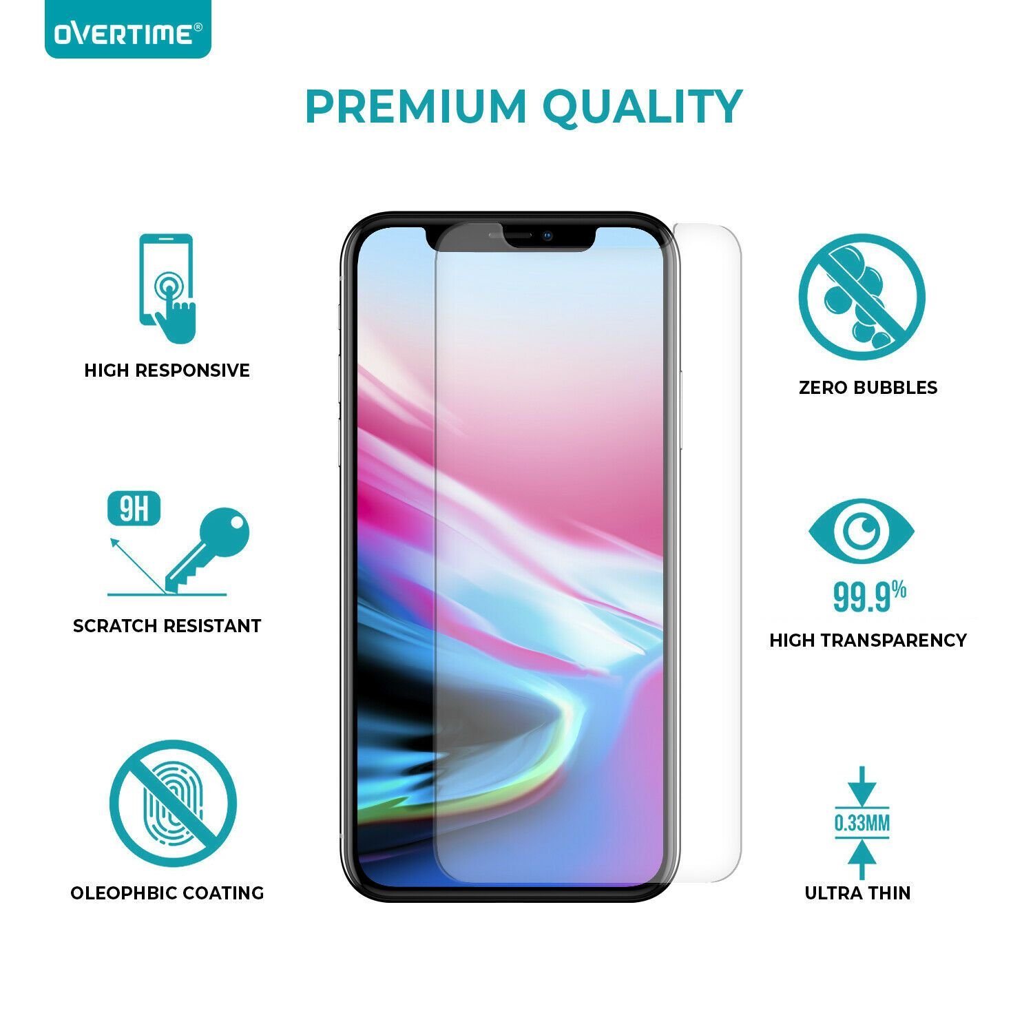 Tempered Glass for iPhone 11 Pro, XS and X - Image 2