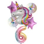 Unicorn Balloons for Birthday Decorations - Image 7