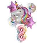 Unicorn Balloons for Birthday Decorations - Image 9