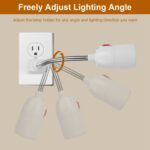 US Plug Extension Light Socket with On/Off Switch - Image 4