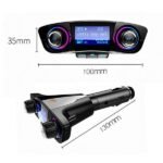 Wireless Bluetooth Handsfree Calling Car Charger FM Transmitter - Image 5