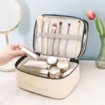 Women's Double Layer Makeup Bag - Image 7
