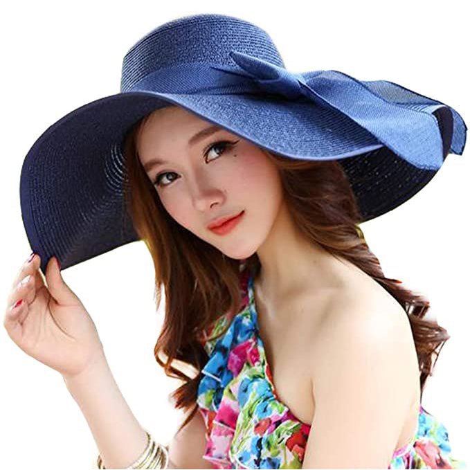 Women's Floppy Wide Brim Beach Hat - Image 4