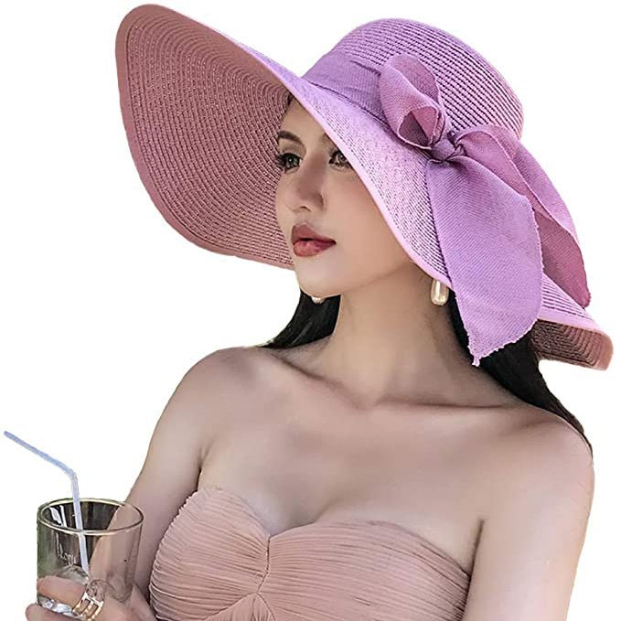 Women's Floppy Wide Brim Beach Hat - Image 3