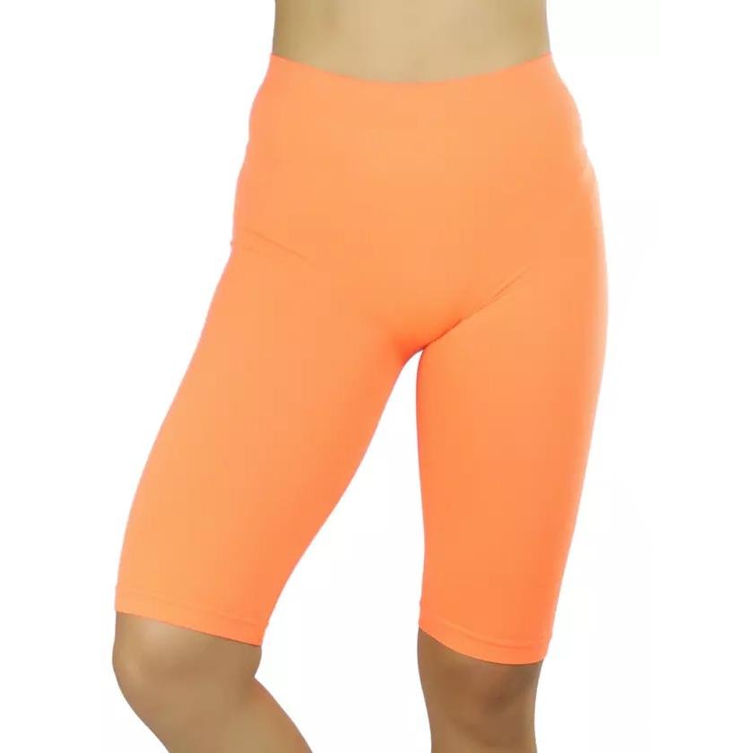 Women's Nylon Above Knee-Length Legging Shorts - Image 9