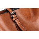 Women's Tote Shoulder Bag PU Leather - Image 13