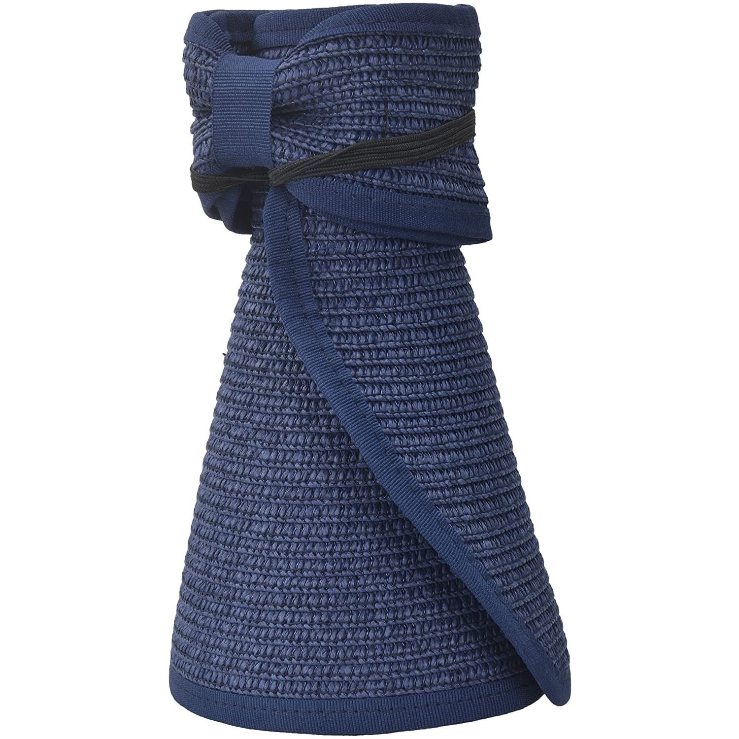 Women's Wide Brim Roll-up Straw Sun Hat Sun Visor - Image 17