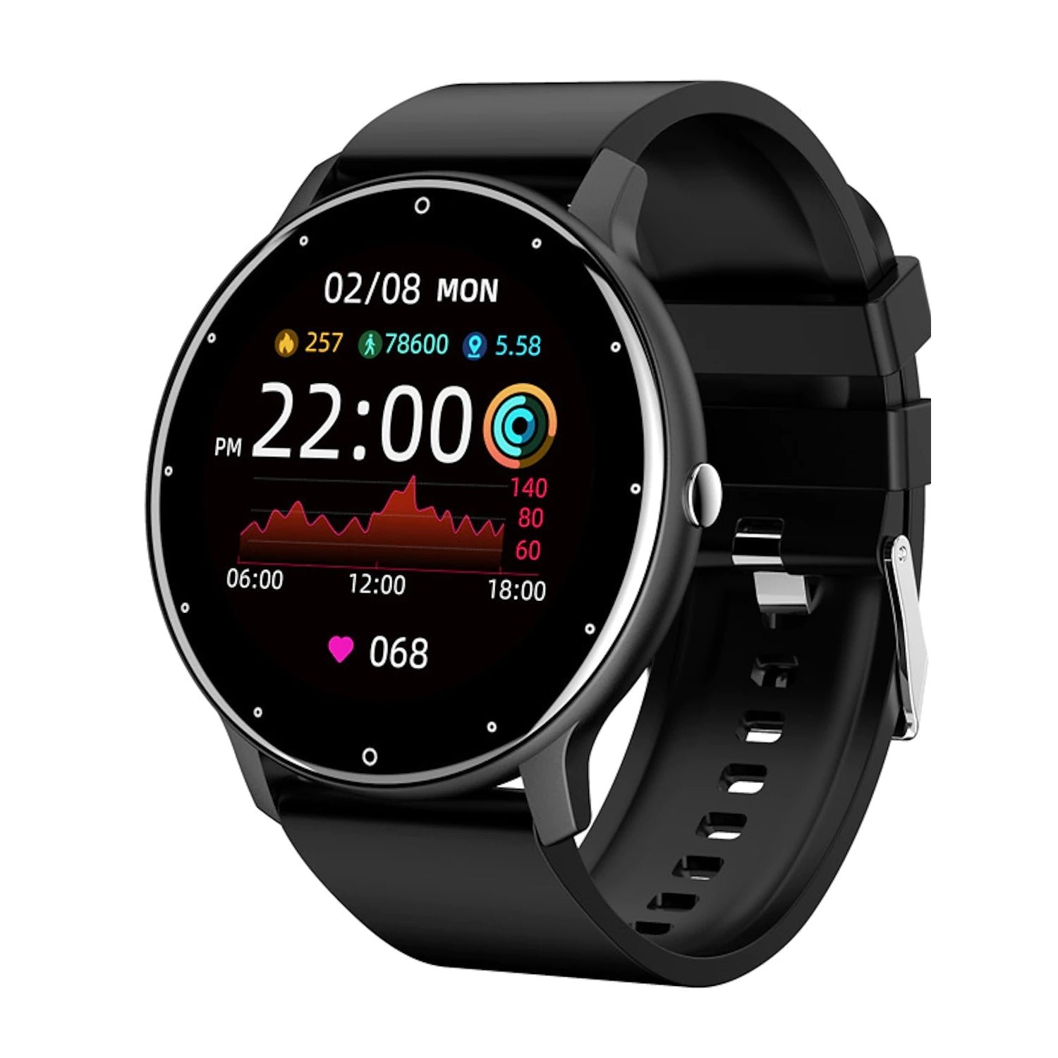 Zl02 Smart Watch 1.28 Inch Smartwatch Fitness Running Watch - Image 10